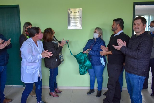 Jaguariaíva entrega reforma de UBS do bairro Espigão Alto