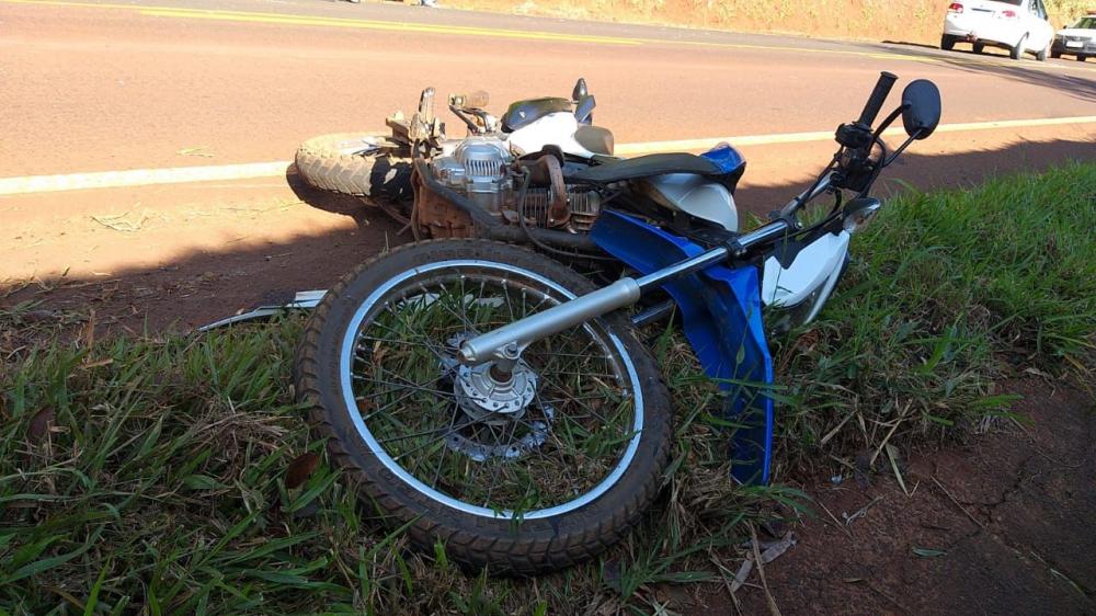 Colisão mata idoso na PR-439 entre Santo Antônio da Platina e Ribeirão do Pinhal