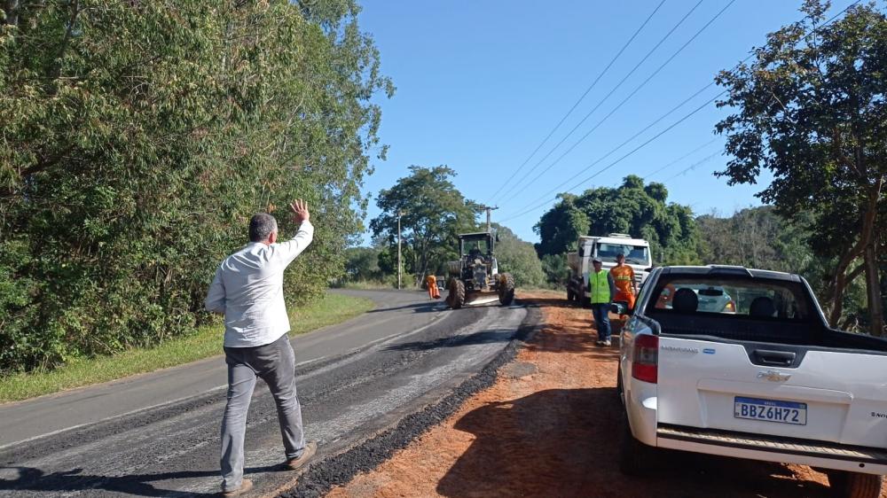 Obra no asfalto entre Wenceslau Braz e São José da Boa Vista será refeita