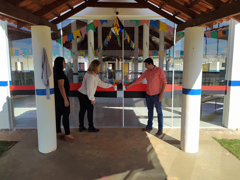 Japira concluí construção de padaria na Escola Municipal Dr. Cesar Augusto Luiggi de Olivieira