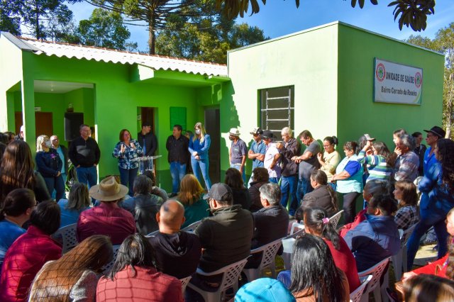 Jaguariaíva concluí obras da UBS Otávio Tomaz de Miranda