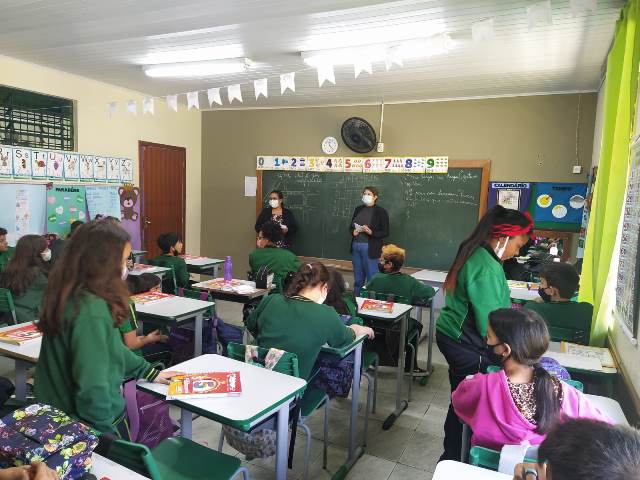 CAPS de Jaguariaíva realiza atividades de prevenção ao uso de drogas em escolas do município 
