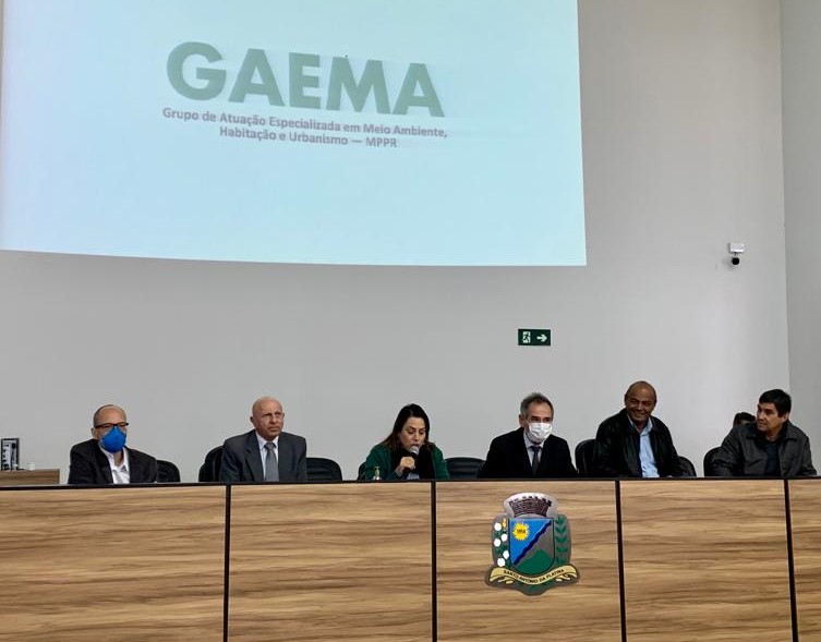 Procurador-geral de Justiça participa de reunião com Gaema e autoridades do Norte Pioneiro