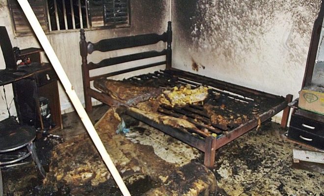 Suspeito agride ex-esposa e tenta atear fogo na casa da vítima