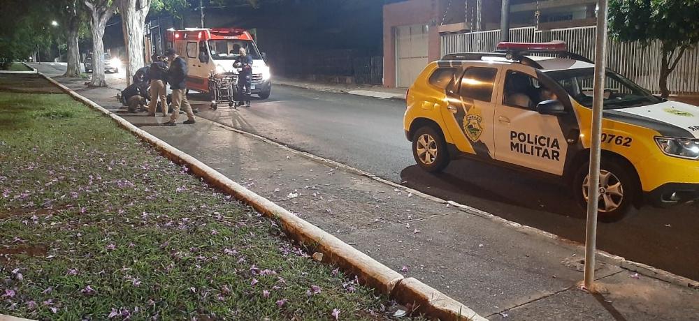 Suspeito fica ferido após levar tiro em confronto com policial militar