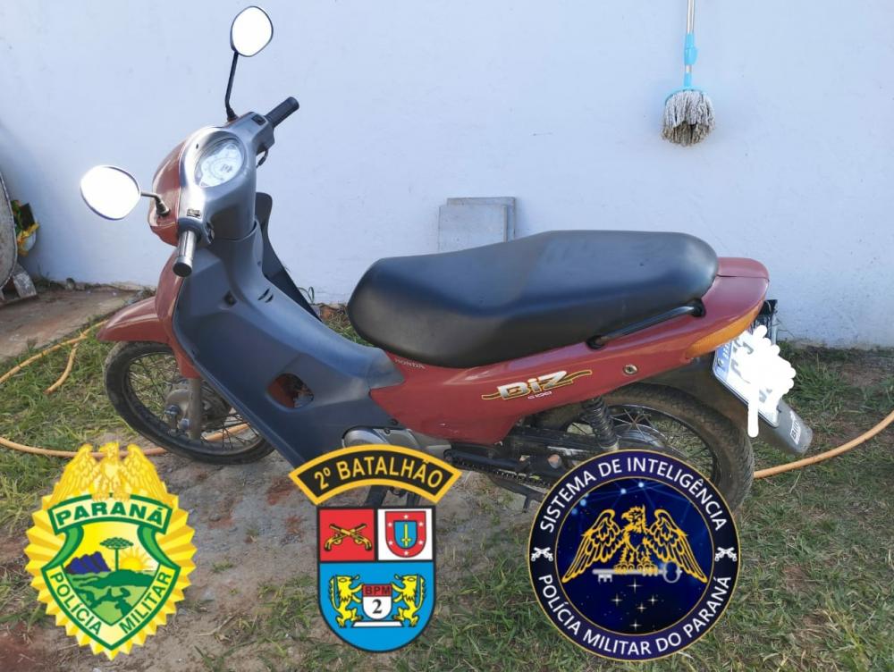 Suspeito é preso horas depois de furtar moto em Wenceslau Braz