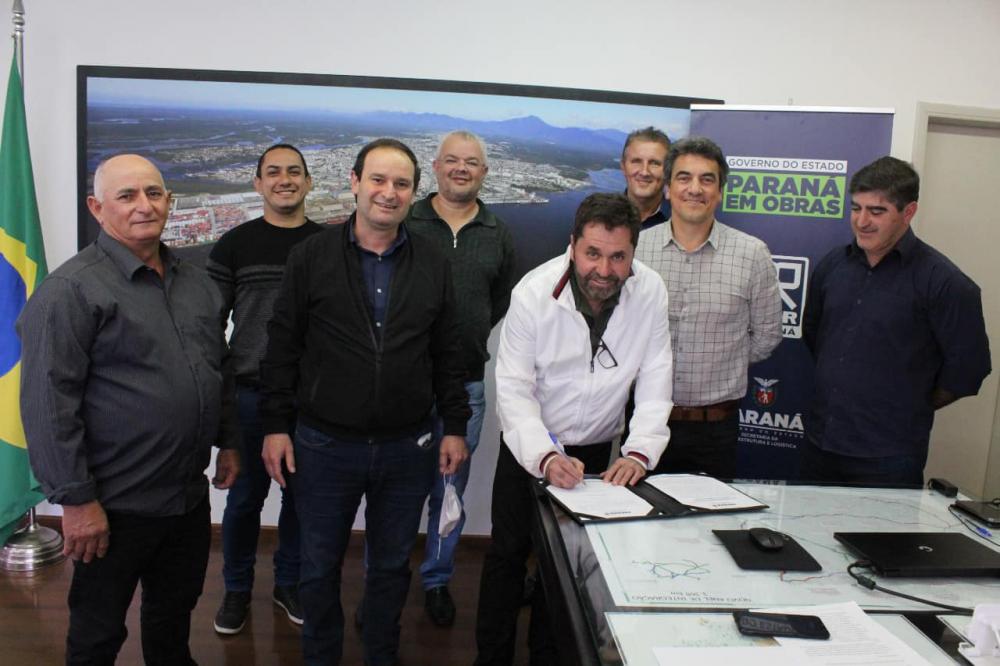 Wenceslau Braz assina convenio para revitalização da Avenida Monsenhor Padre Leon