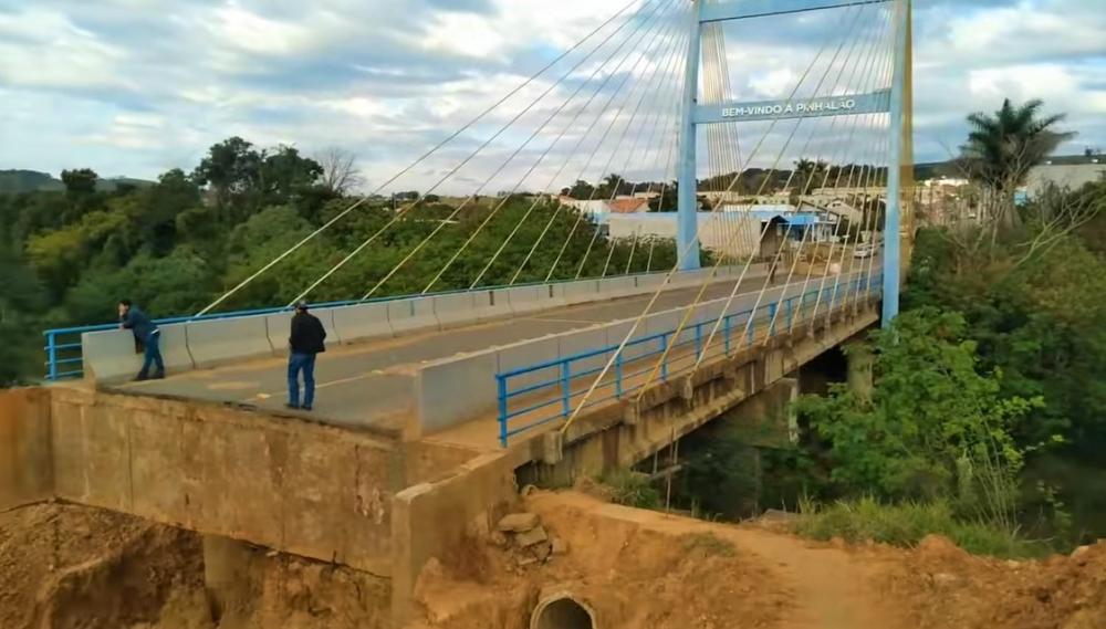 Obras da Ponte Estaiada de Pinhalão seguem a todo vapor