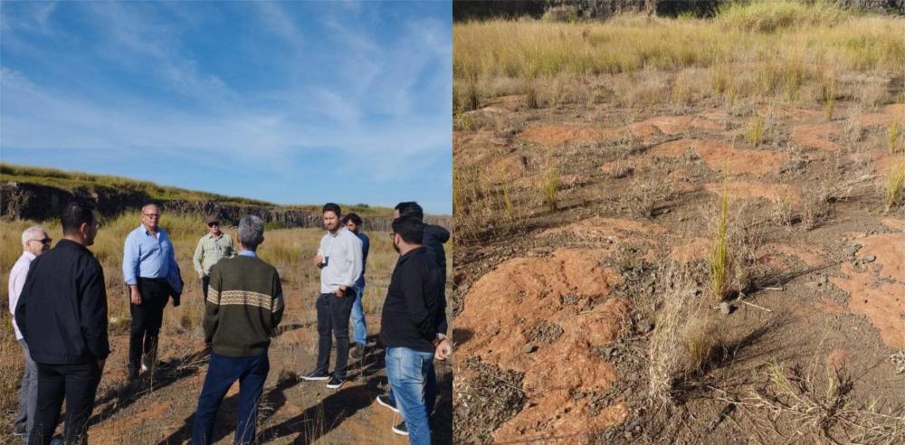 Geólogos encontram “lava em corda” no Norte Pioneiro