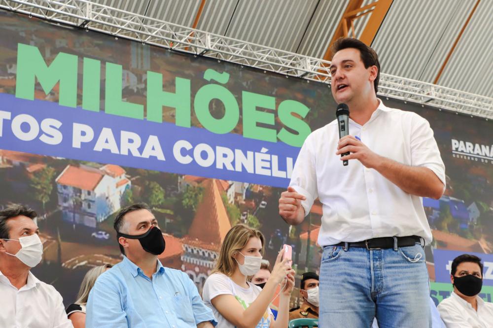 Pesquisa aponta Ratinho Jr com 51% das intenções de voto