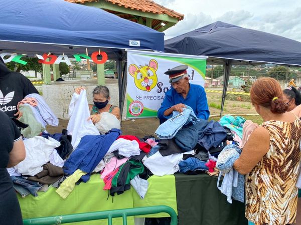 Projeto Varal Solidário vai até o bairro Primavera III em Jaguariaíva