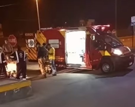 Assaltante leva tiro ao tentar roubar posto com arma de brinquedo 