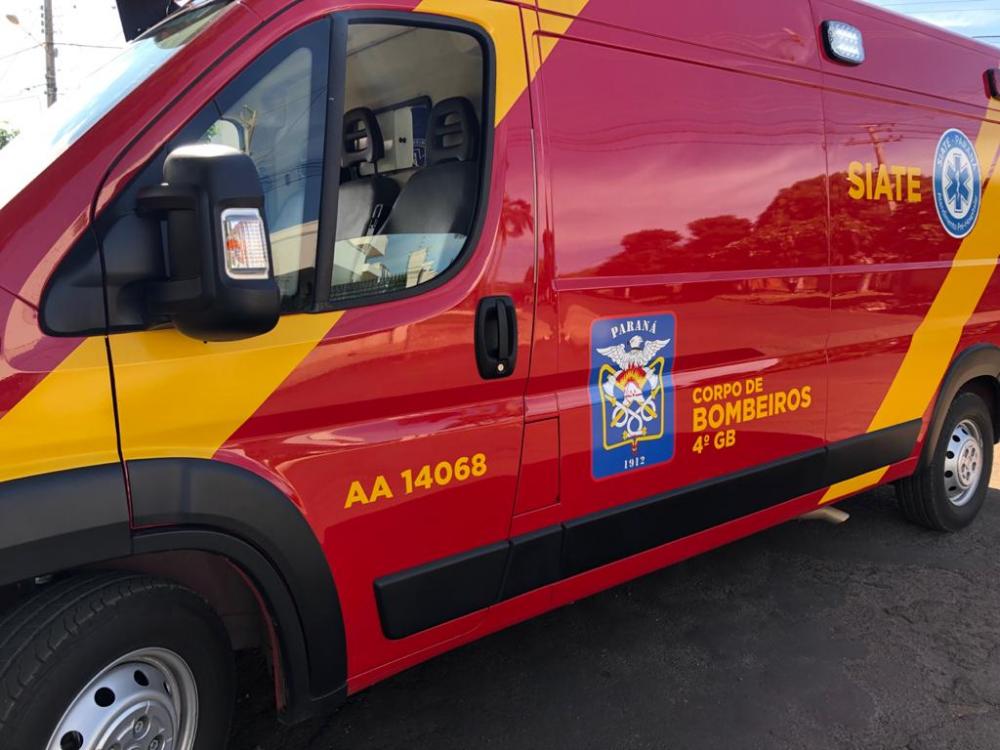 Acidente deixa caminhoneiro em estado grave na PR-151 em Jaguariaíva