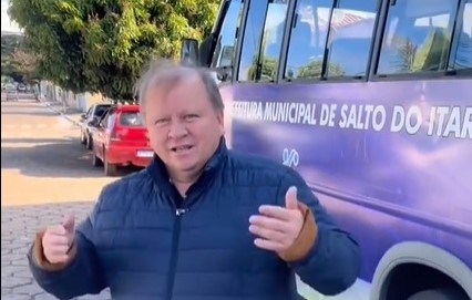 Prefeito Paulinho de Salto do Itararé fiscaliza andamento de projetos no município    