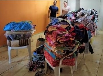 Jaboti comemora sucesso da Campanha do Agasalho 2022