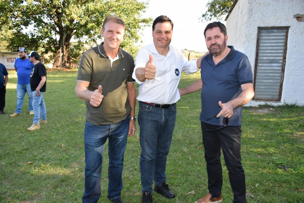 Sandro Alex realiza visita ao município de Wenceslau Braz