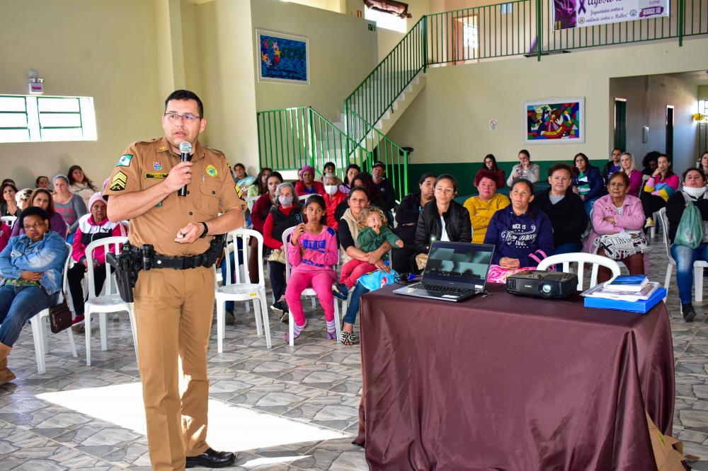 Jaguariaíva realiza palestra sobre iniciativas de enfrentamento à violência contra a mulher