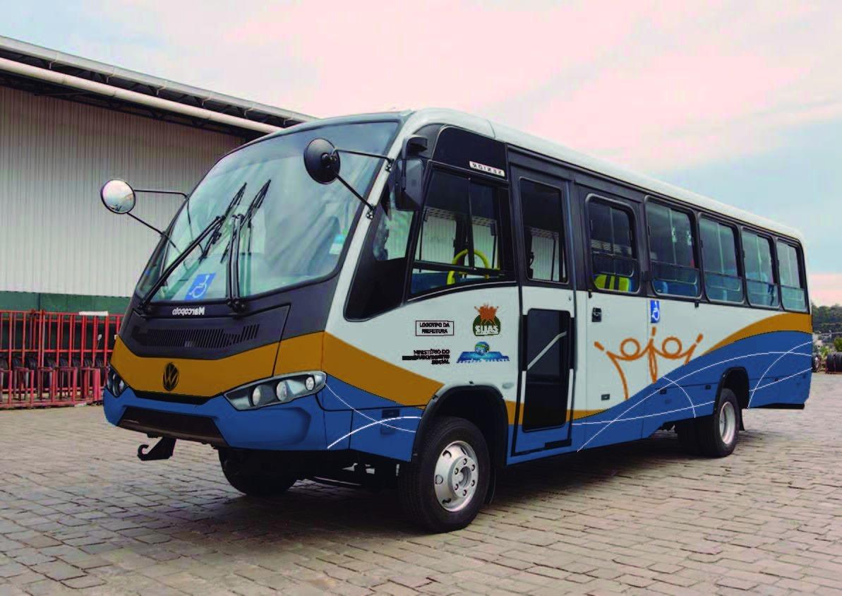 Jaboti recebe novo ônibus para Assistência Social