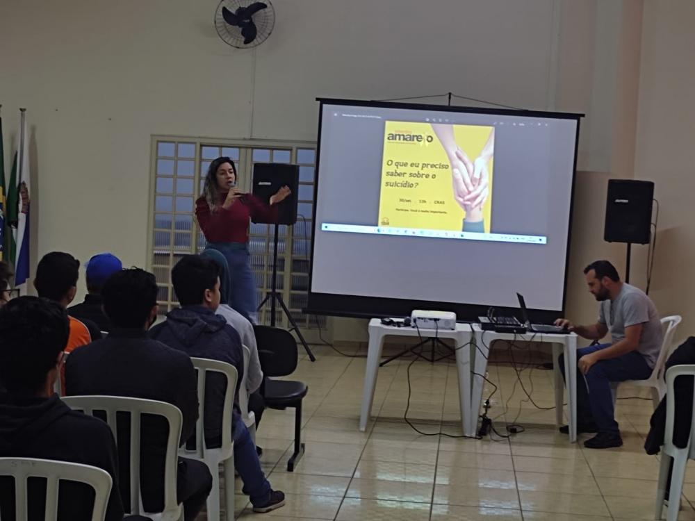 Jaboti realiza palestra educacional sobre o Setembro Amarelo