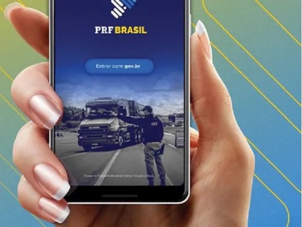 Novo App da PRF tem botão de emergência para casos de risco a vida
