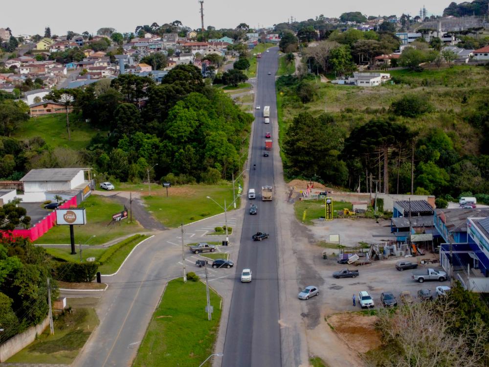 PR-092 receberá serviços de conservação da faixa de domínio no perímetro urbano de Curitiba