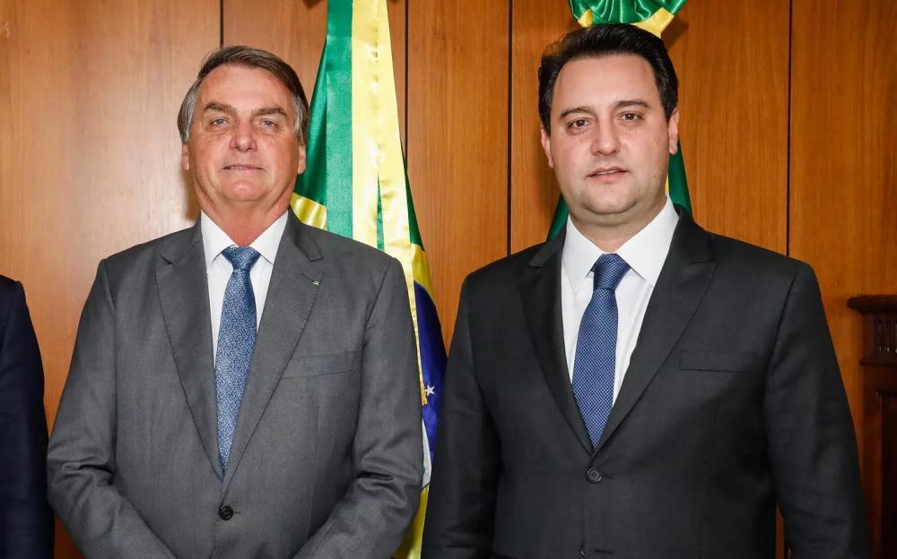 Ratinho Jr confirma apoio a Bolsonaro para o 2º turno