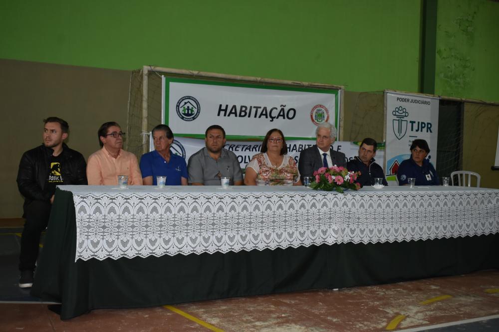 Jaguariaíva realiza audiência de regularização fundiária a moradores do Boa Vista e Kennedy II