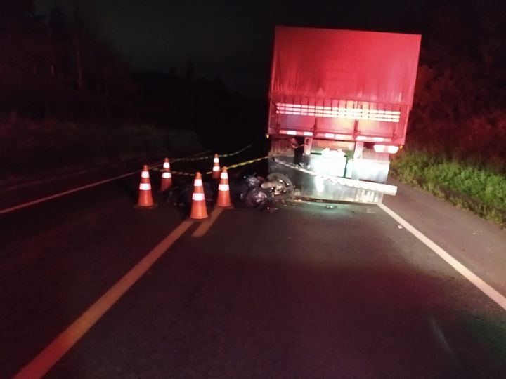 Motociclista morre em acidente na PR-092