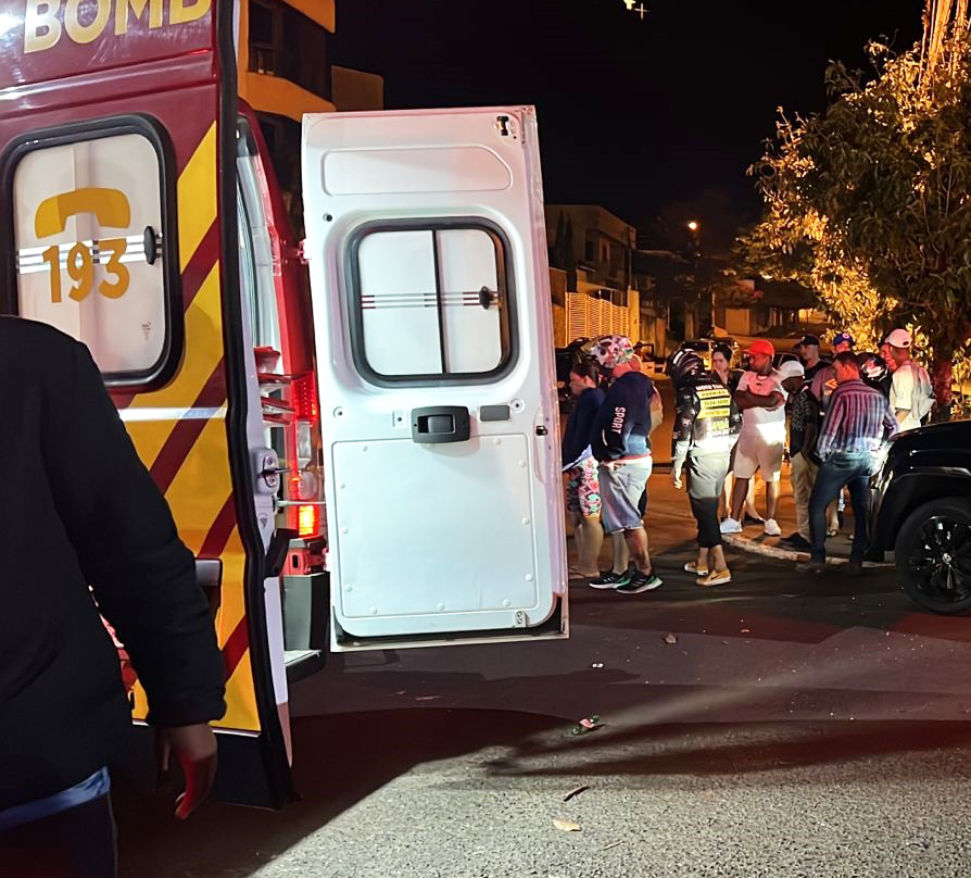 Motociclista fica em estado grave e motorista foge sem prestar socorro