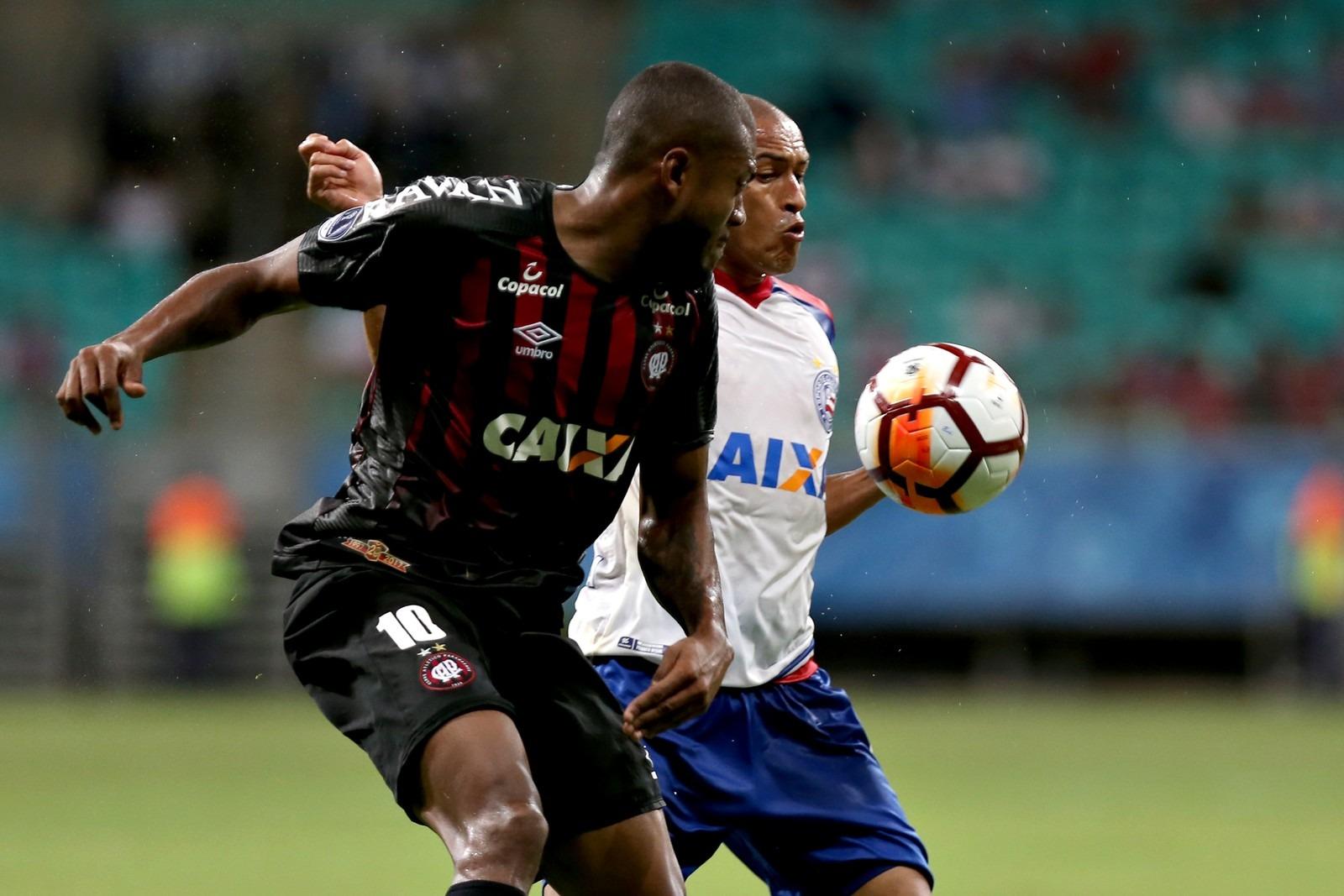 Atlético ignora vantagem contra o Bahia na Sul-Americana