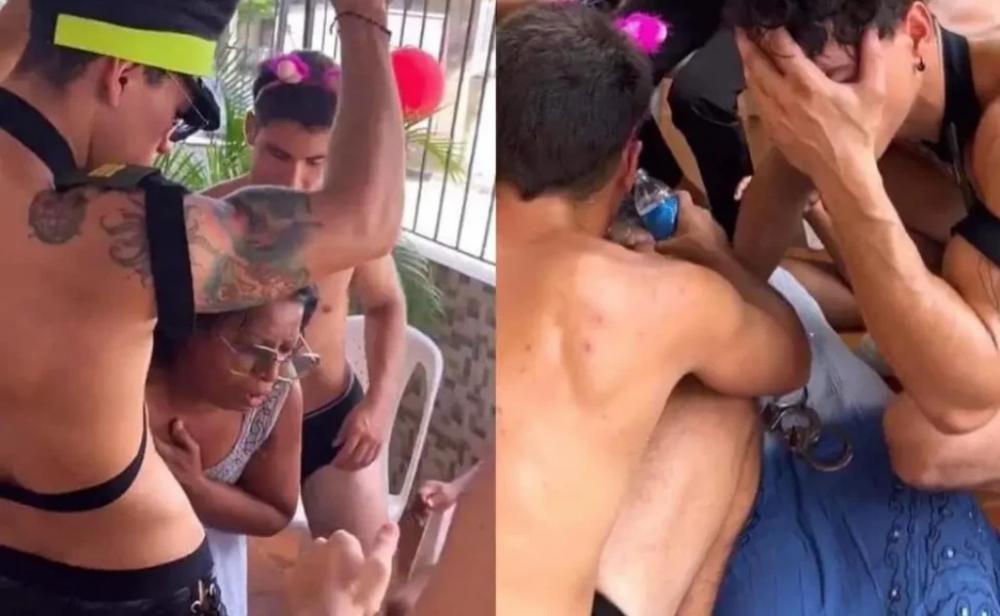 Idosas participam de festa com DJ e gogoboys e uma delas vai parar no hospital