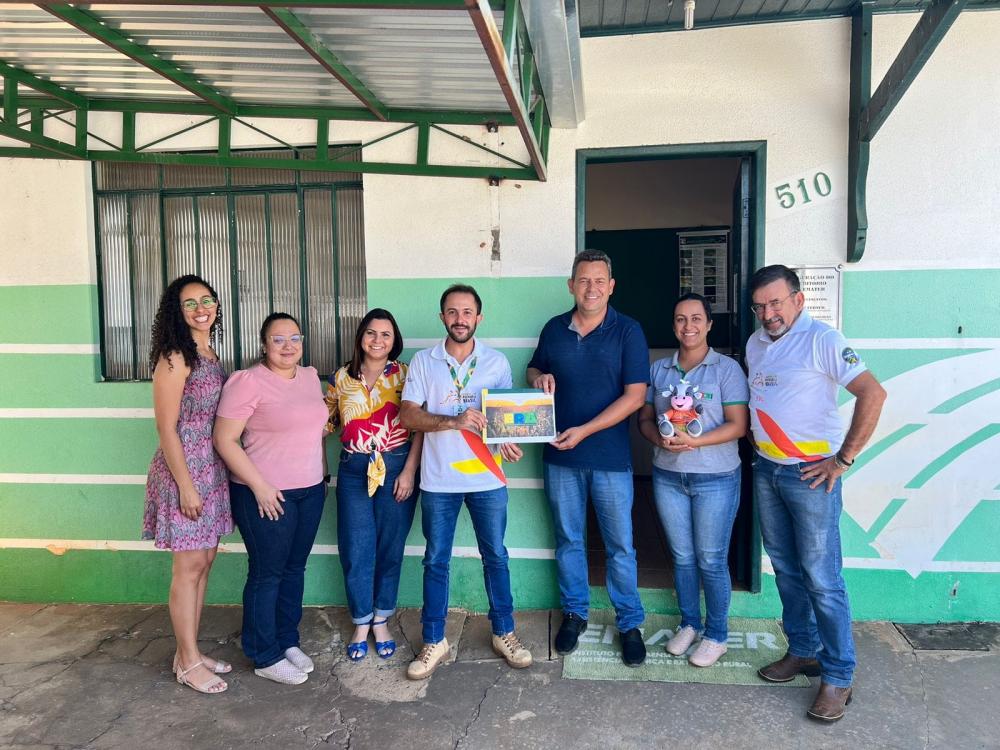 Jaboti recebe Secretário Nacional de Agricultura e Empreendedorismo Rural