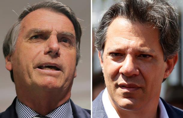 Conheça as propostas de Bolsonaro e Haddad para saúde, economia e meio-ambiente