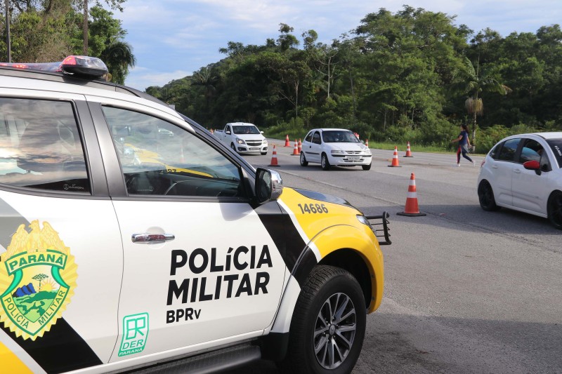 Polícia Rodoviária registra 83 acidentes nas rodovias do Paraná durante o feriado prolongado