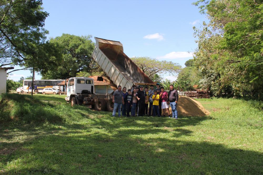 Celeiro de talentos, Escola Rural do São Miguel recebe material para prática de atletismo