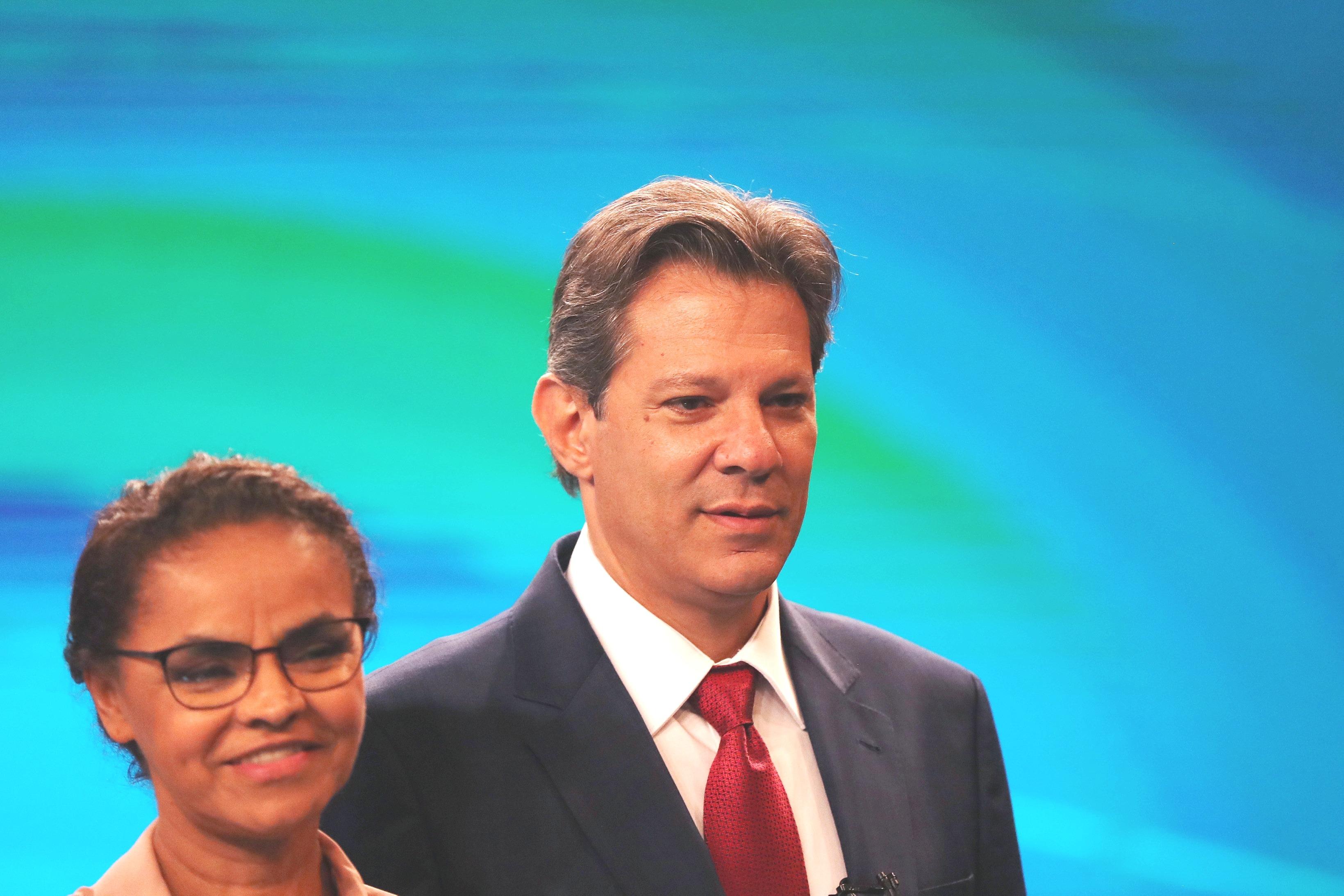 Marina Silva diz que dará 'voto crítico' a Fernando Haddad no segundo turno