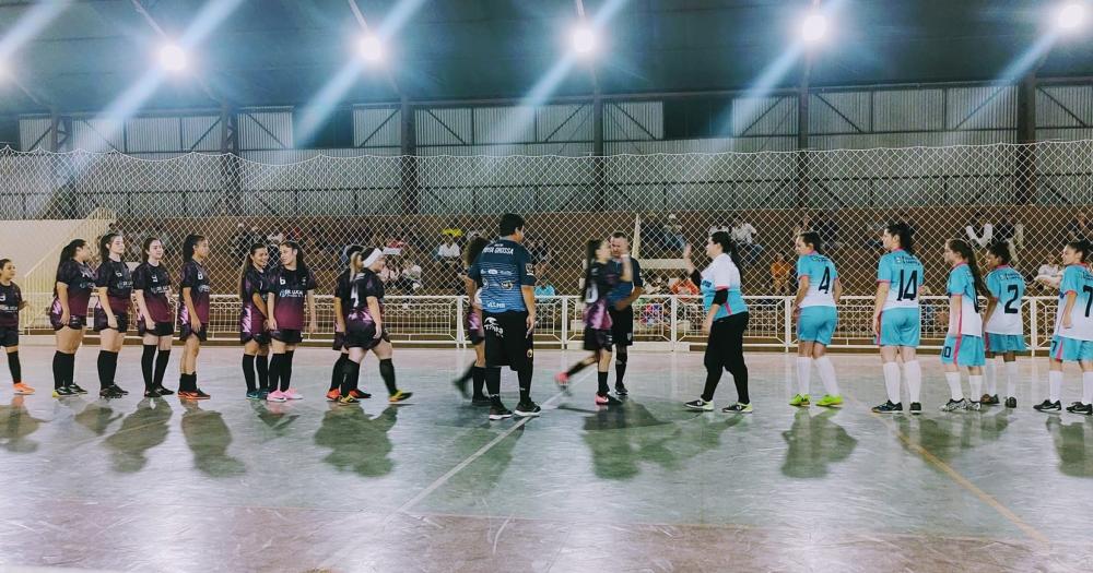 Jaboti realiza abertura do 1° Campeonato Regional de Futsal Feminino