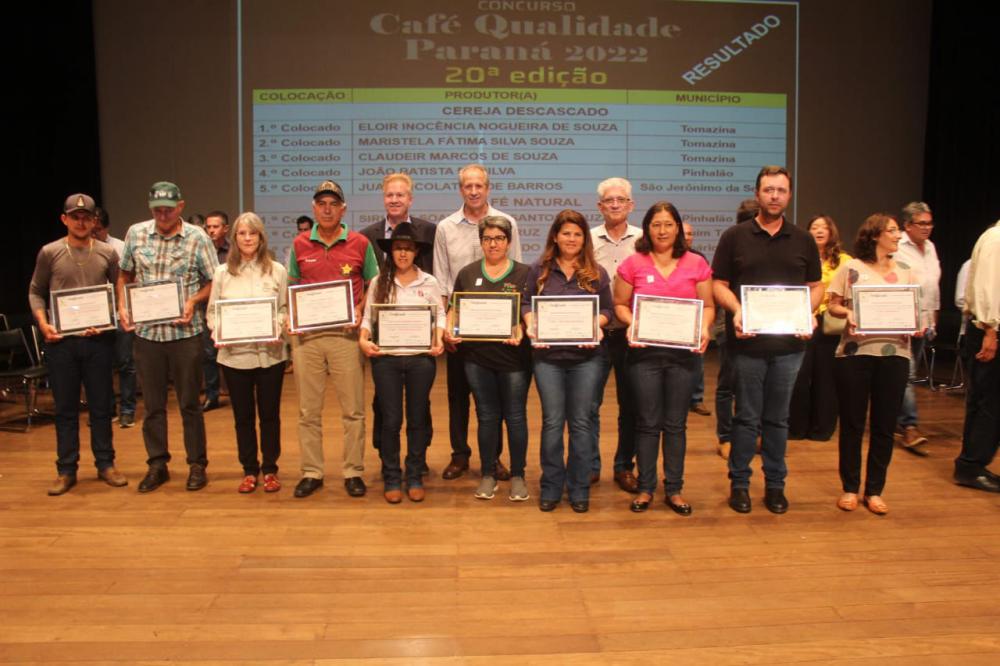 Produtoras do Norte Pioneiro conquistam mais uma vez o Café Qualidade Paraná