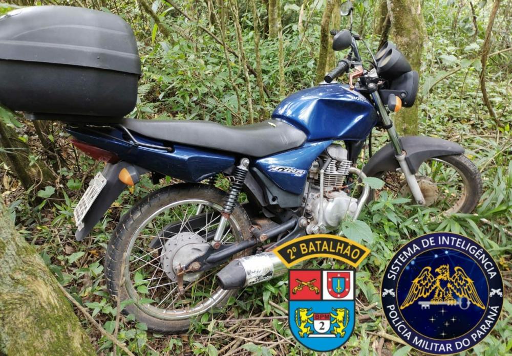 PM recupera moto furtada em W. Braz e evita que vítima fique no prejuízo