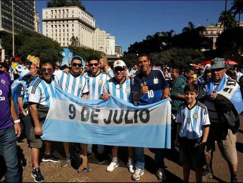 Paranaense é torcedor fanático da Argentina e comemora quando o Brasil perde