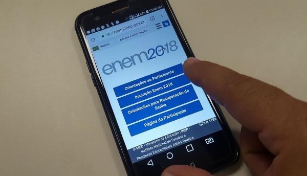 Cartões do Enem serão liberados aos candidatos na próxima segunda-feira