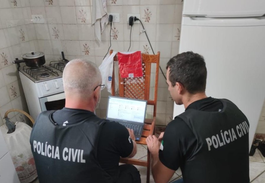 Homem é preso por armazenar conteúdo sexual de crianças e adolescentes em Ibaiti