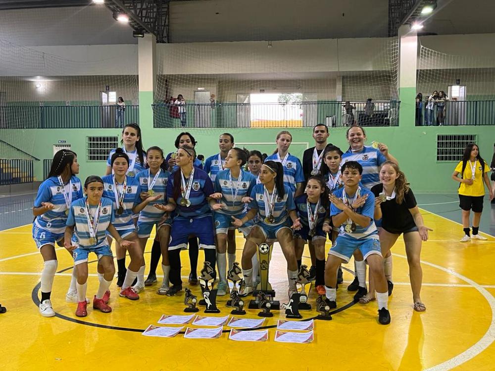 Futsal feminino de Wenceslau Braz conquista mais um capeonato