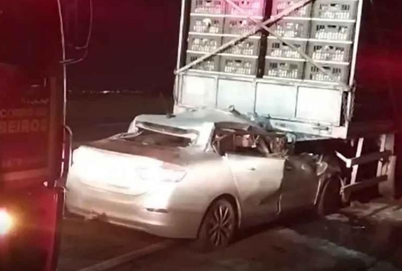 Acidente envolvendo caminhão de Quatiguá mata motorista
