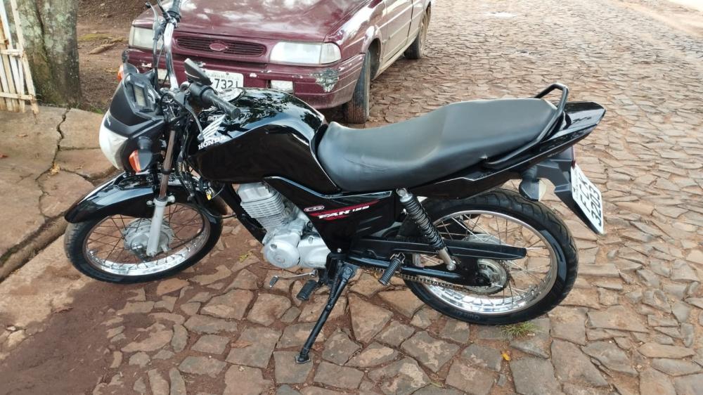 PM age rápido e recupera moto furtada em Wenceslau Braz