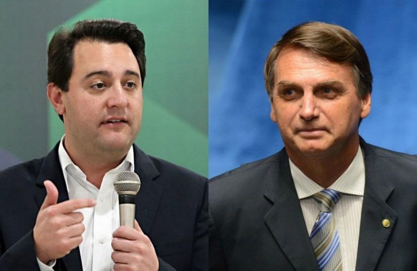 Ratinho Junior reforça campanha de Bolsonaro