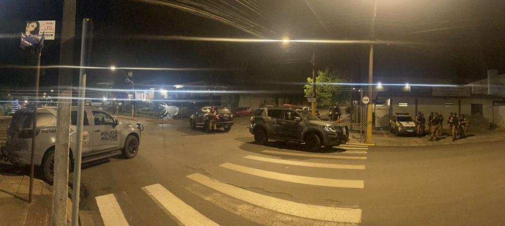 Veja os vídeos e saiba tudo sobre o simulado da PM em Wenceslau Braz