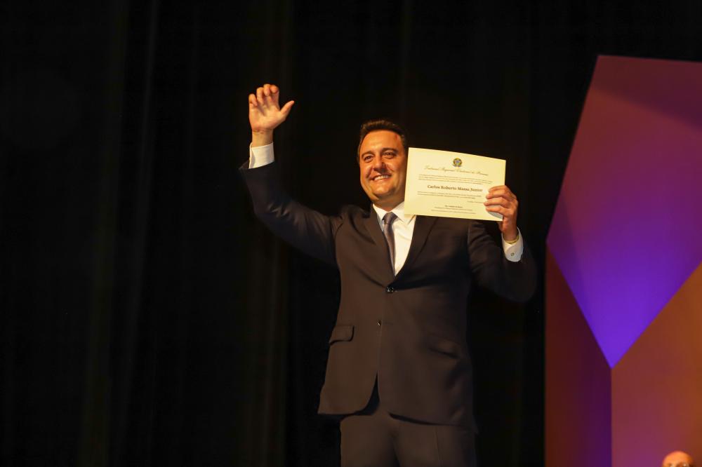 Ratinho Junior é diplomado e prevê nova gestão com grandes resultados