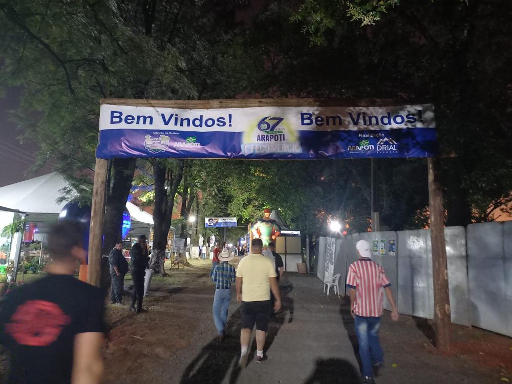 Comerciantes se queixam de prejuízos na 1ª Fecomércio de Arapoti