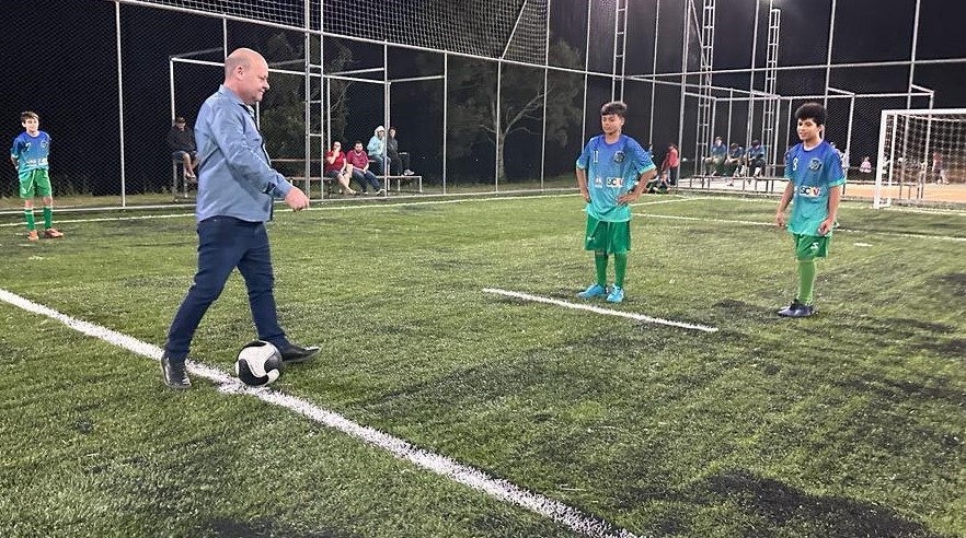 Prefeitura de Pinhalão inaugura Arena Esportiva Aparecido Inácio Machado 